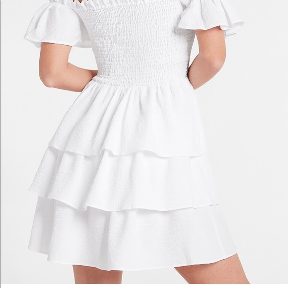 Off The Shoulder Ruffle Tiered Dress - Picture 3 of 3